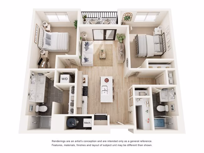 2B 1 C313 floor plan